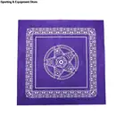 Пентакль Таро скатерть для игры нетканые настольные игры текстиль Таро покрытие стола игральные карты 49x49 см