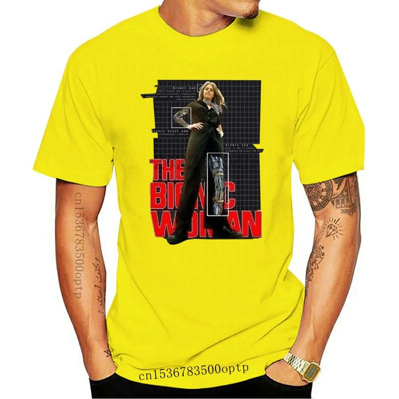 

New The Bionic Woman Lindsay Wagner Men's T-Shirt women tshirt