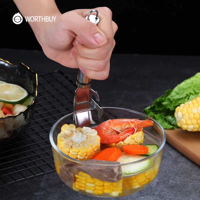 WORTHBUY с защитой от ожогов зажим для блюд Нержавеющая сталь пластина зажимы