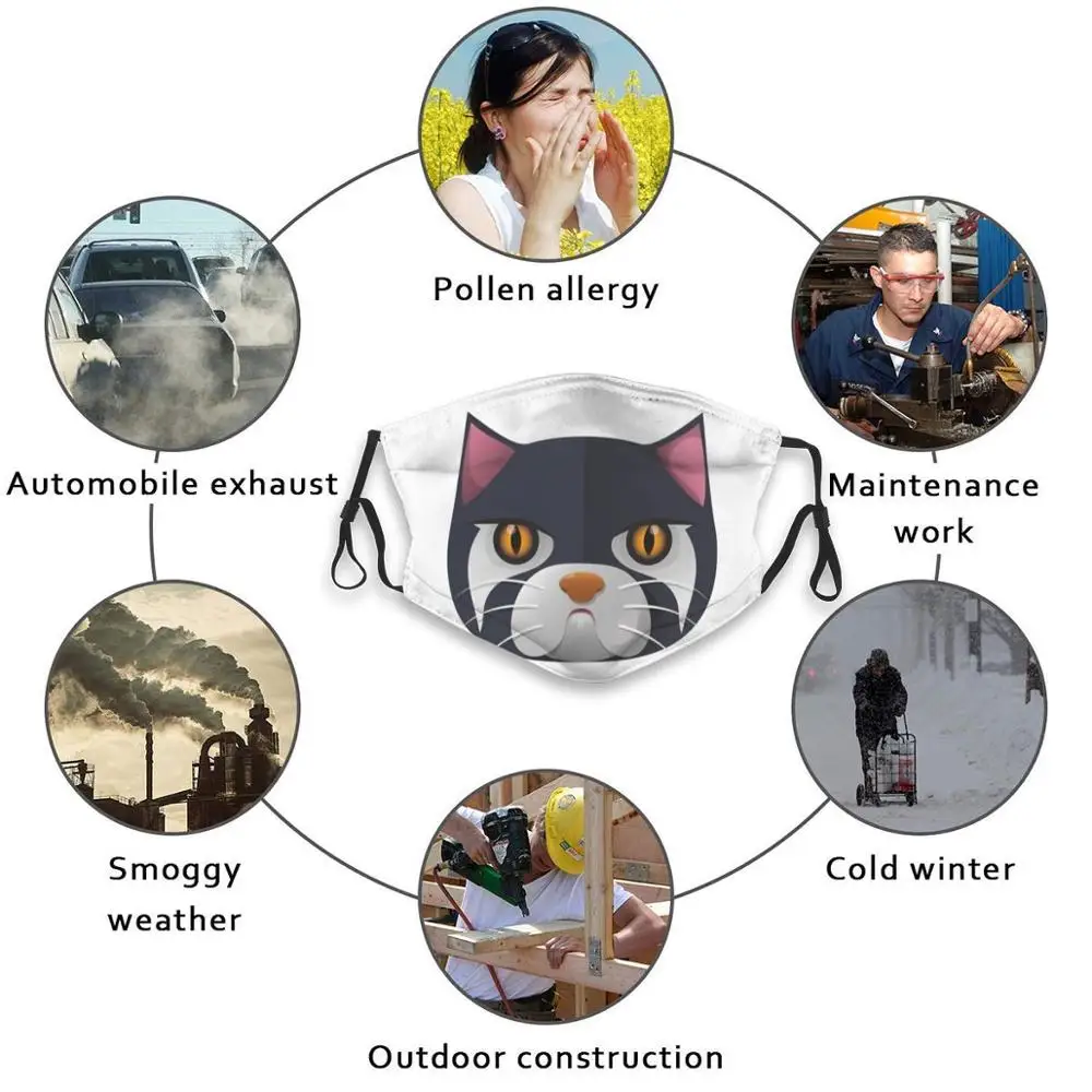 

Suspicious Cat Adult Kids Anti Dust Pm2.5 Filter Diy Mask Suspicious Cats Suspicious Cats Suspicious Cats Cats Cats Cat Lovers