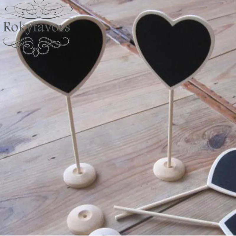 12 шт. деревенский мини деревянная доска держатель карточки с именем гостя