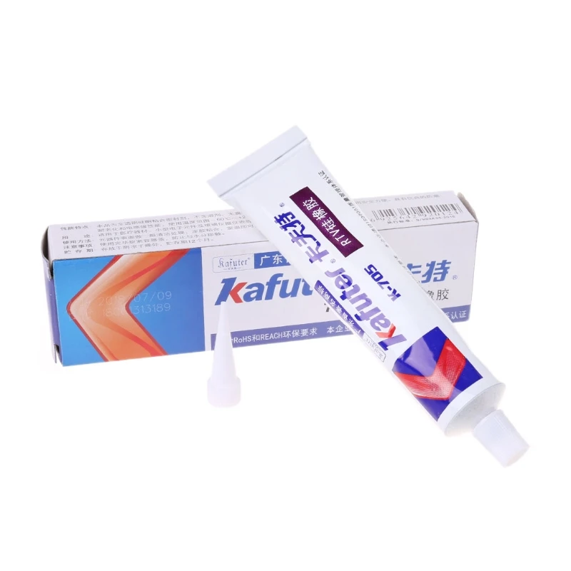

Transparent RTV Silicone Rubber Adhesive Grease Sealant Electronic Glue G92E