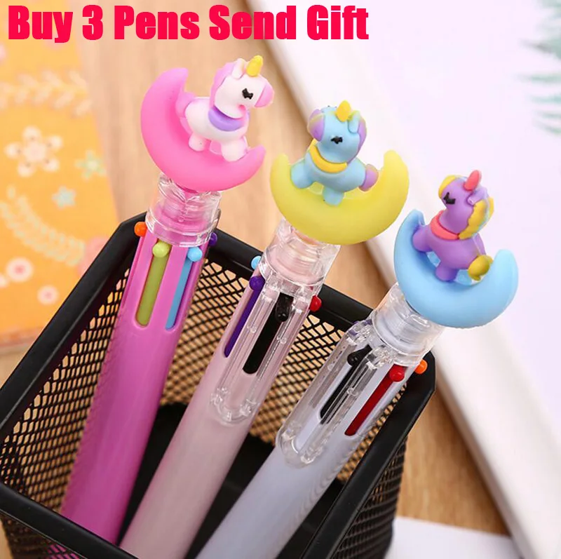 

Ручка для письма с милыми животными, 6 цветов