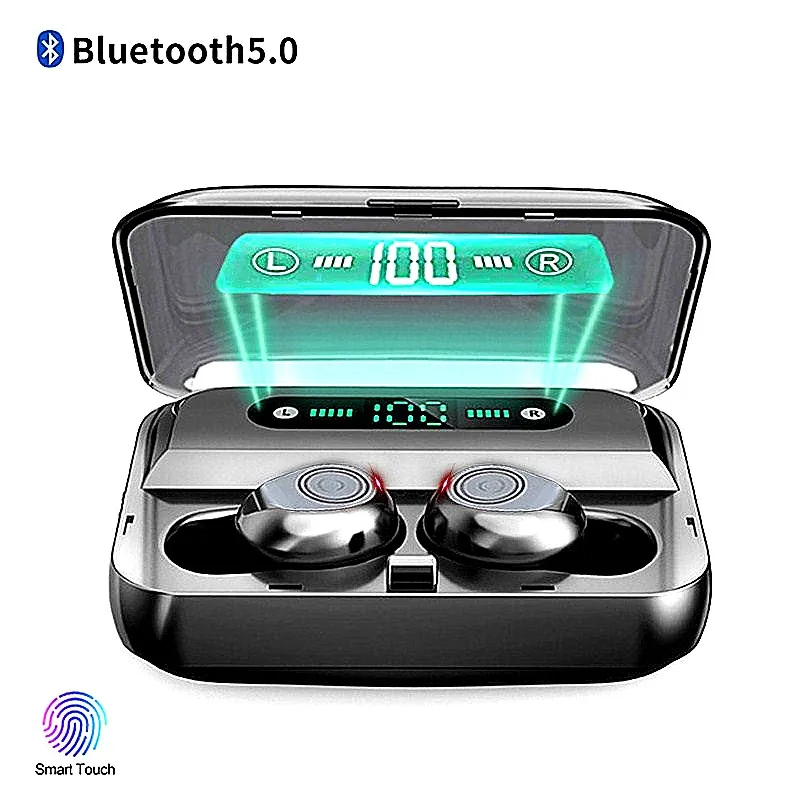 Беспроводные наушники Bluetooth 5 0 TWS Hi-Fi стерео гарнитура для спорта бега громкой