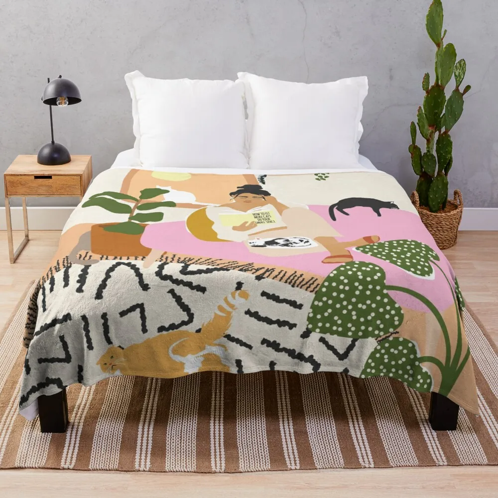 

Флисовое одеяло Crazy Cat для леди в квартиру, плотное стеганое одеяло, модное покрывало, шерпа, одеяло для взрослых и детей