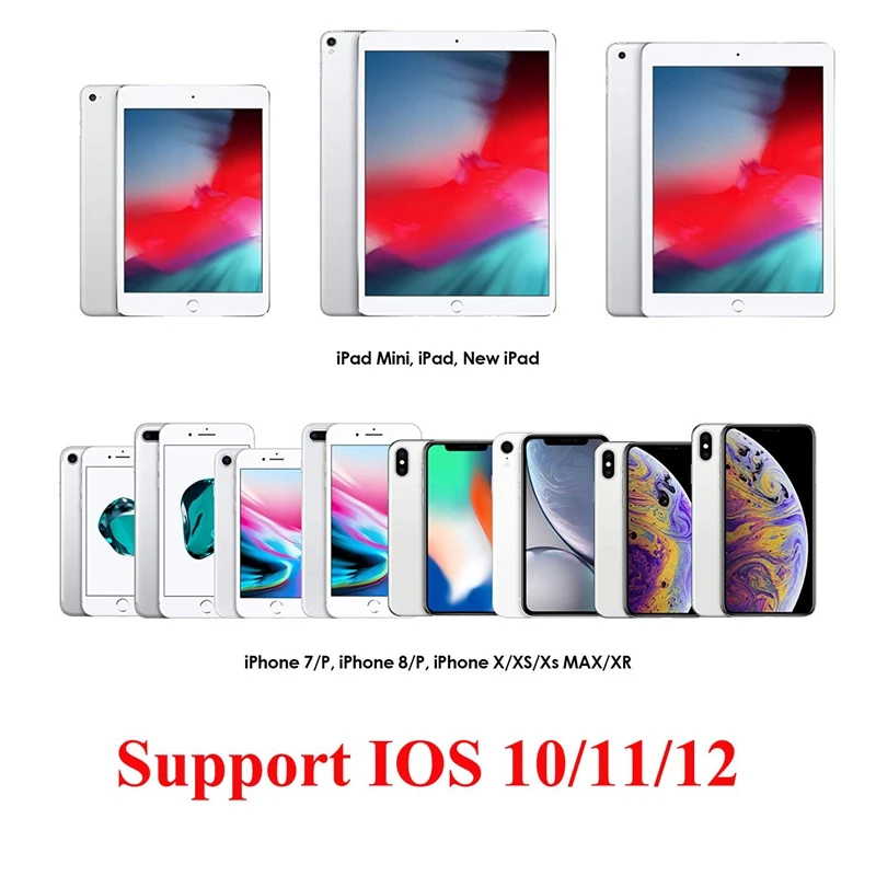 Проводные наушники Acespower для iPad iPhone 7 8 Plus X XS MAX XR, Bluetooth, наушники для прослушивания музыки, ответа на звонки, стерео наушники IOS