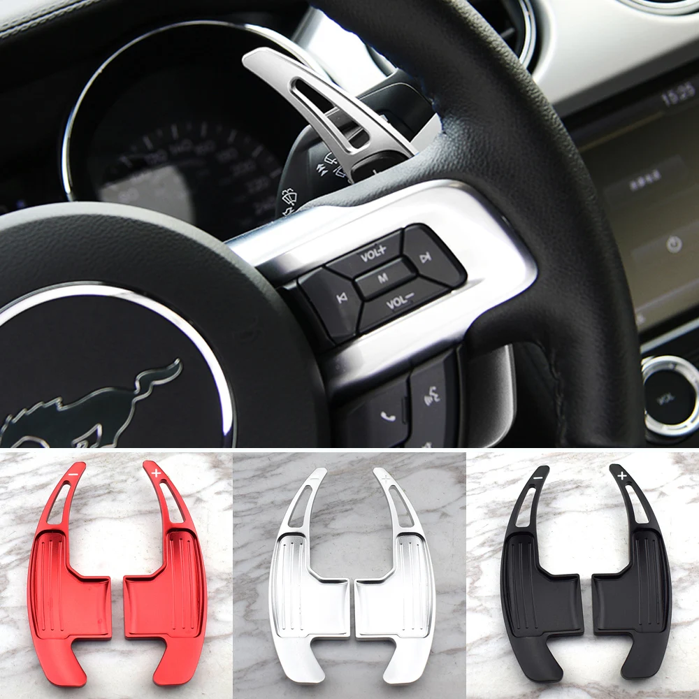 XIANGXIXING одна пара рычаг переключения руля для Ford Mustang 2015 2016 2017 2018 2019 2020 Стайлинг