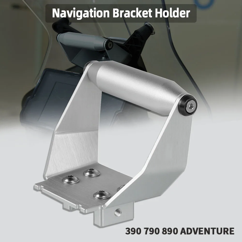 

For 390ADV 790ADV 390 790 adventure ADV R Accessories Phone Holder Windshied Mount Navigation Bracket GPS Smartphone Holder