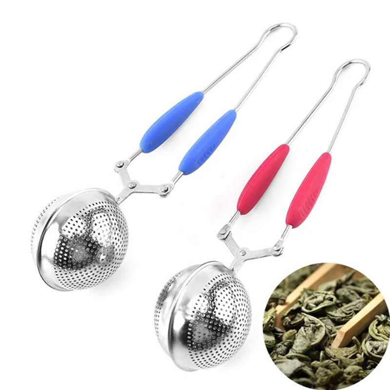 Ситечко для заварки чая из нержавеющей стали Сетчатое ситечко с ручкой чайный