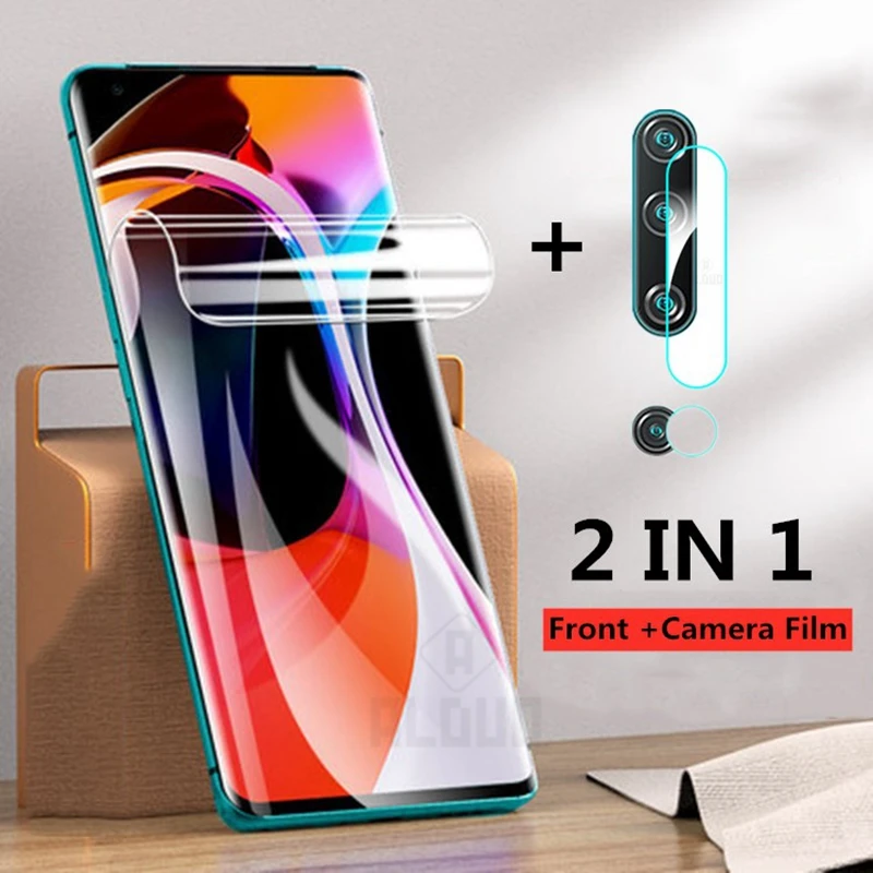 Гидрогелевая пленка для экрана и объектива камеры Xiaomi Mi Note 10 9T pro 9 8 lite mi8 Mi9 Mi9T Mi10 Pro