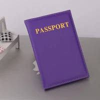 trassory allochromatic embossed leather passport wallet colorful travel organizer passport pouch holder folder