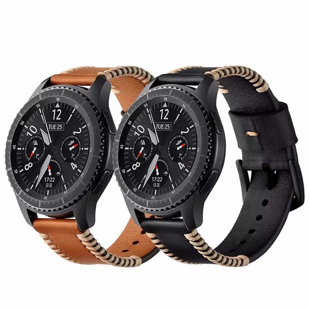 Ремешок 22 20 мм для samsung gear sport S2 S3 Classic Frontier galaxy watch 42 46 ремешок huami amazfit bip huawei honor magic gt
