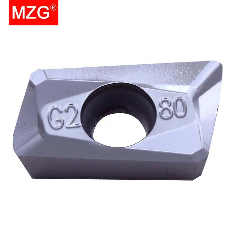 MZG APKT 1135 PDER-AL ZK01 средняя отделка обработка меди и алюминия CNC карбидные режущие пластины для фрезы - изображение