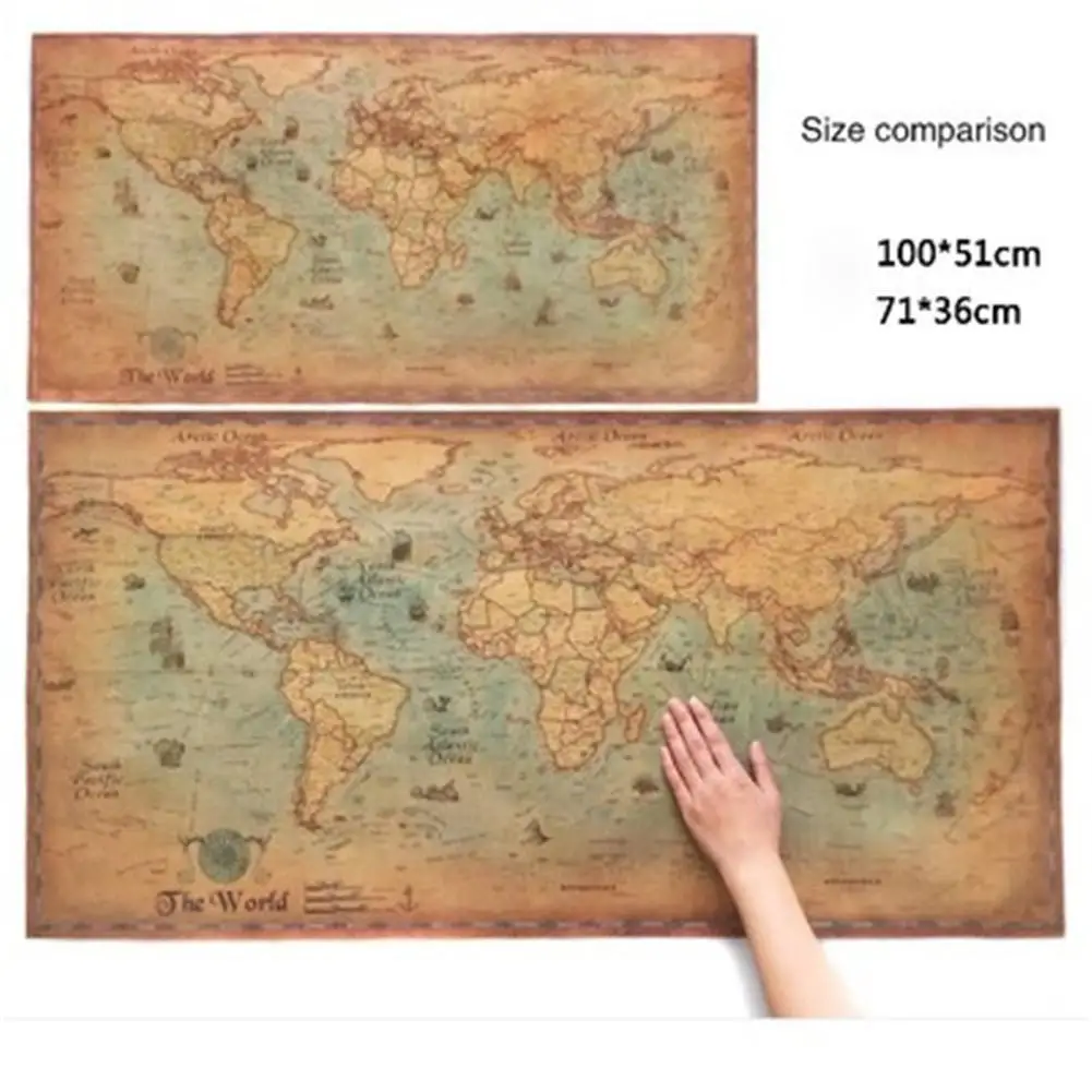 Винтажная морская иллюстрация Морской Карта мира ретро старое искусство