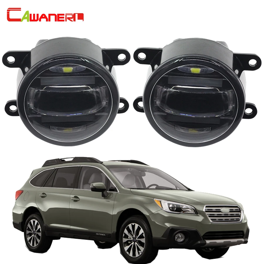Cawanerl для Subaru Outback Legacy автомобильные аксессуары правый + левый туман светильник