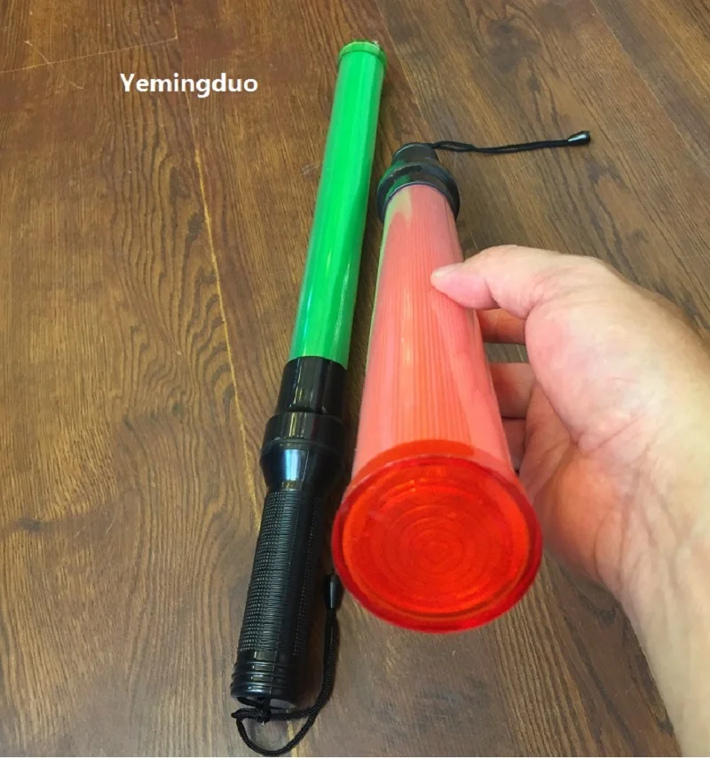 

54 см * 4 см уличный светодиодный дорожный сигнал, предупреждение, мигающая жесткая трубка из ПВХ, палочка, рефлекторная дубинка, инструмент для команд безопасности