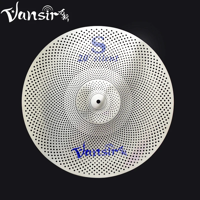 

Vansir 20" Ride Good Quality Silent Cymbals Low Volume Cymbals Percussion Instruments for Beginner