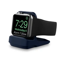 watch charge stand for apple watch series 123456 iwatch charging dock cute silicone holder station