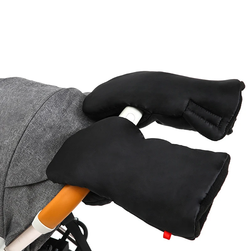 

Winter Warm Baby Stroller Glove Outdoor AntiFreeze Pushchair Pram Carriage Hand Muff Waterproof Universal Pram Mitten Hand