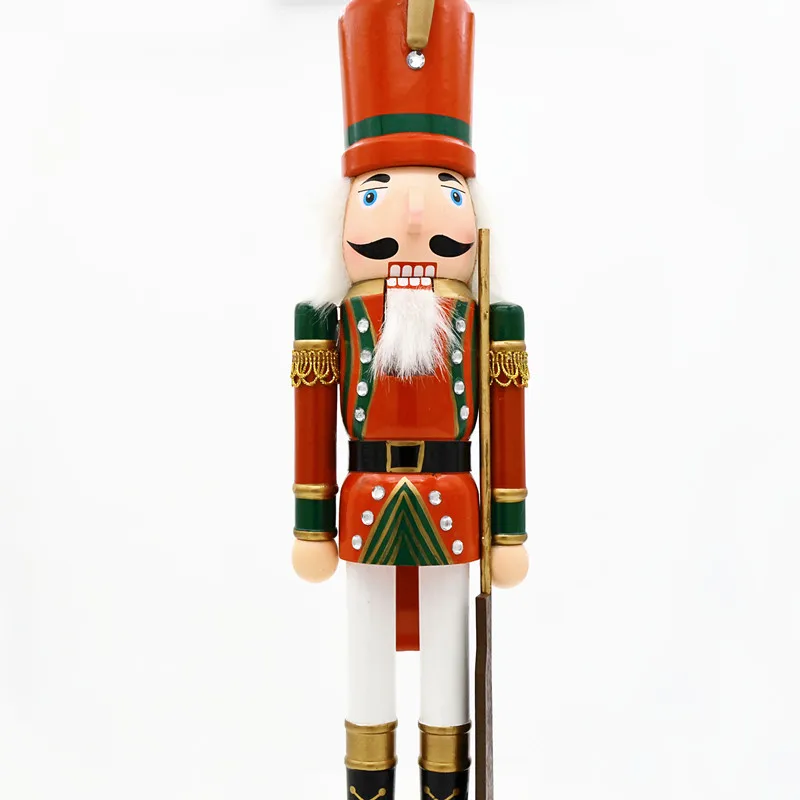 41 см красивые деревянные Щелкунчики на Рождество домашние украшения деревянный