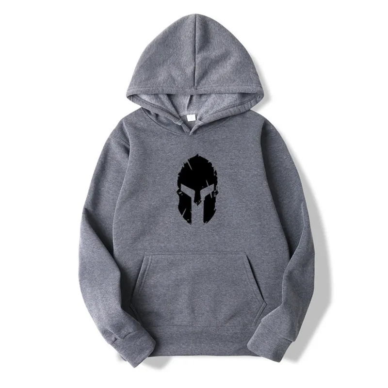 

2021Autumn Winter Sweatshirts Hot Sale Fashion Mens Hoodies Warm Funny Pullovers Casual hip hop hoody New Men TracksuitSkull he