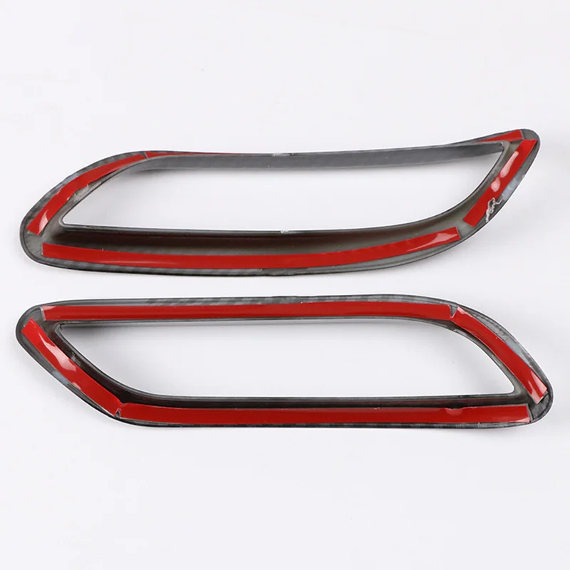 ABS Carbon Fiber Rear Tail Fog Light Lamp Frame Cover Trim for Toyota Camry XSE SE -2020 | Автомобили и мотоциклы