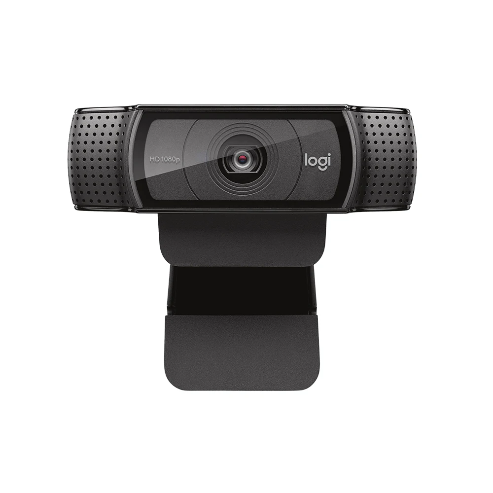 Веб-камера Logitech C920e со стеклянной линзой 1080p Full HD USB-камера с автофокусом для