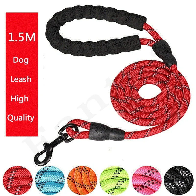 Лидер продаж Светоотражающий Поводок для собак свинцовая веревка нейлоновая