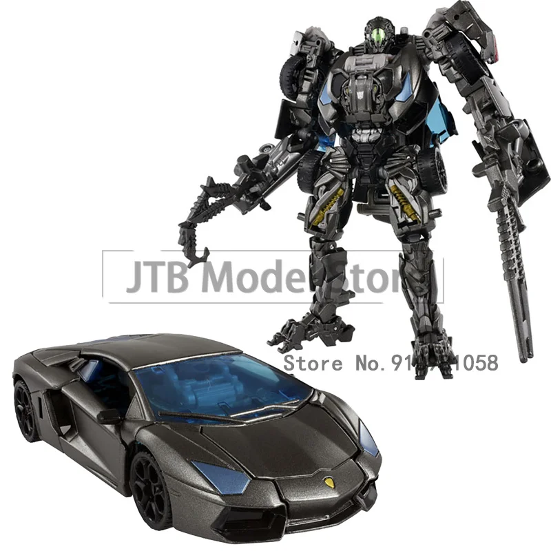 

HSB MB15 MB-15 Lockdown Transformation Action Figure Toy 15cm Model KO SS11 ABS Statue Deformation Car Robot Figma Boy Gift