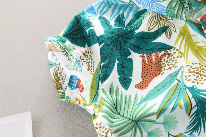 Summer Baby Kids Boy's Clothing Sets 2 Pcs Print T-shirt + Shorts Set for Infant Boy and Girls' Clothes Children | Детская