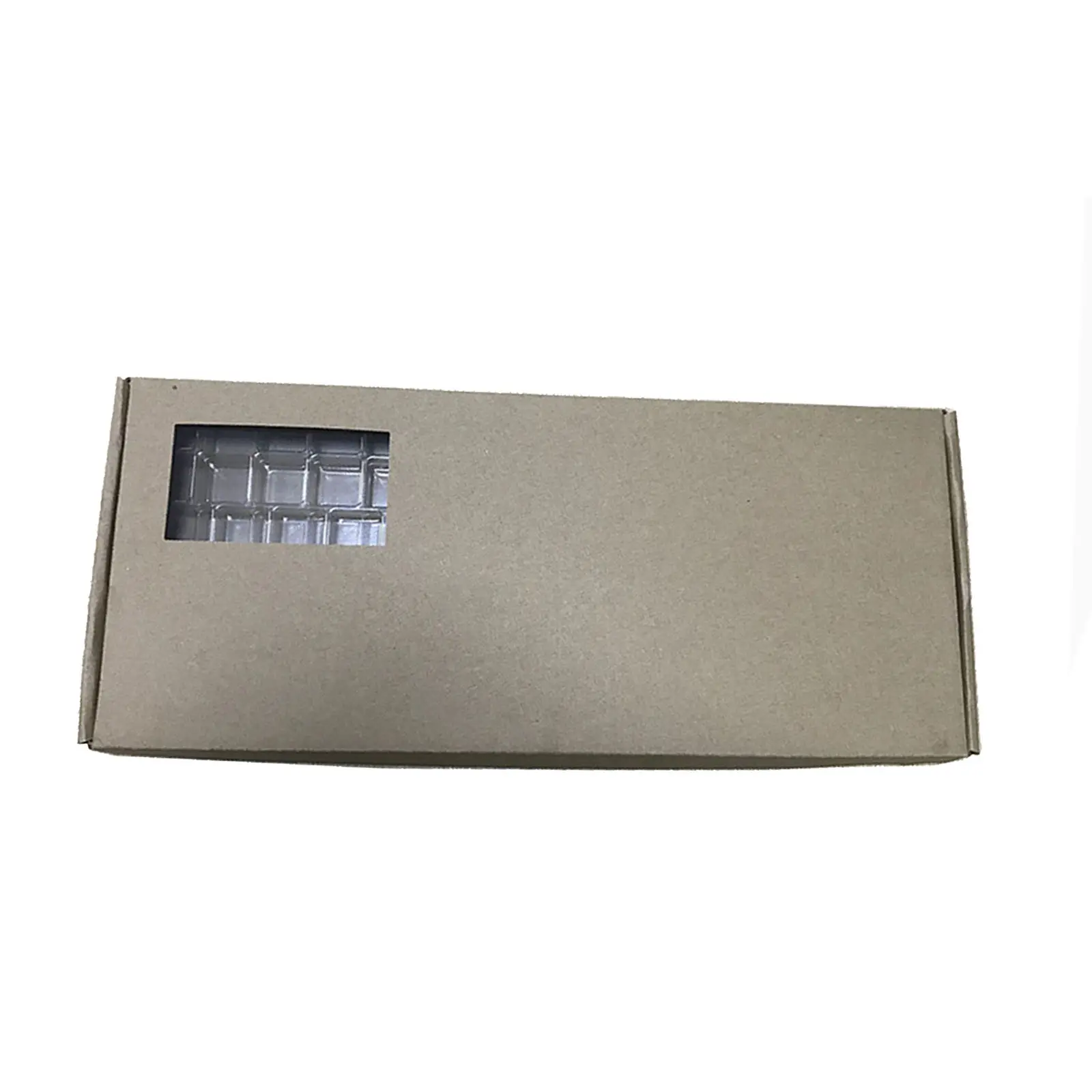 

2 Layers Keycap Storage Box, Dustproof Clear Cover, with Dividers, Keycaps
