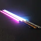 Светильник вой меч для косплея YDD, световой меч джедая со светодиодной подсветкой, красный, зеленый, синий лазерный меч, металлические игрушки, украшение для Хэллоуина