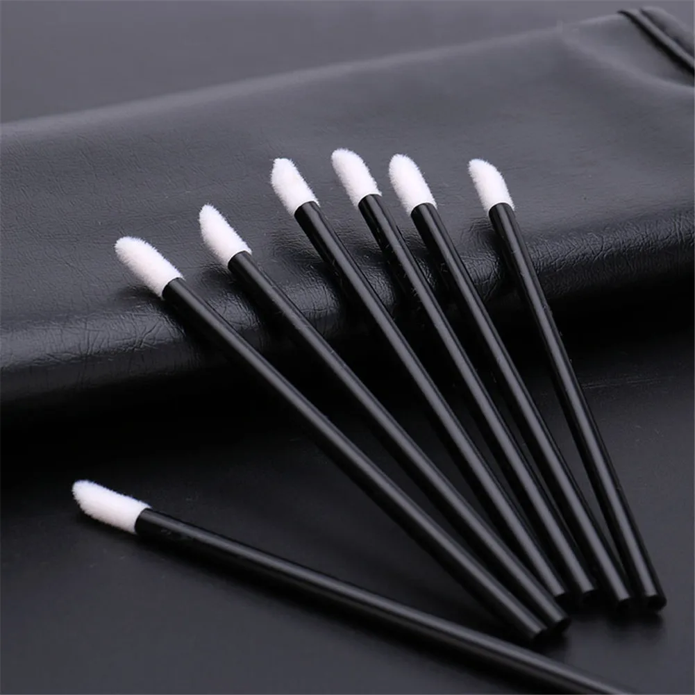 50 шт. набор кисточек для макияжа тушь ресниц палочки кисть губ Ручка очиститель