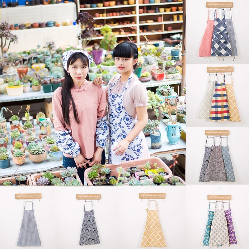 Модный мужской и женский простой Регулируемый Кухонный нагрудник для кухни