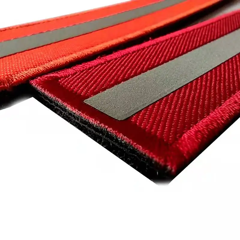 Светоотражающий значок с медицинской идентификацией вышитая застежка-липучка