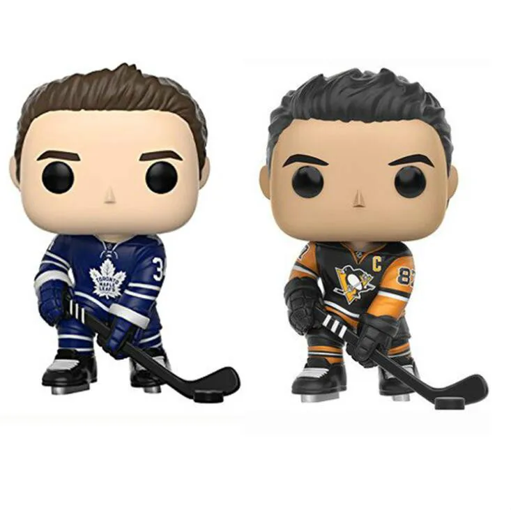 Оригинальная хоккейная кукла FUNKO POP Sidney Crosby Auston Matthews виниловая экшн фигурка