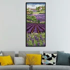 Картины пунто-де-Круз, лаванда, шампанское, вышивка крестиком, вышивка крестиком