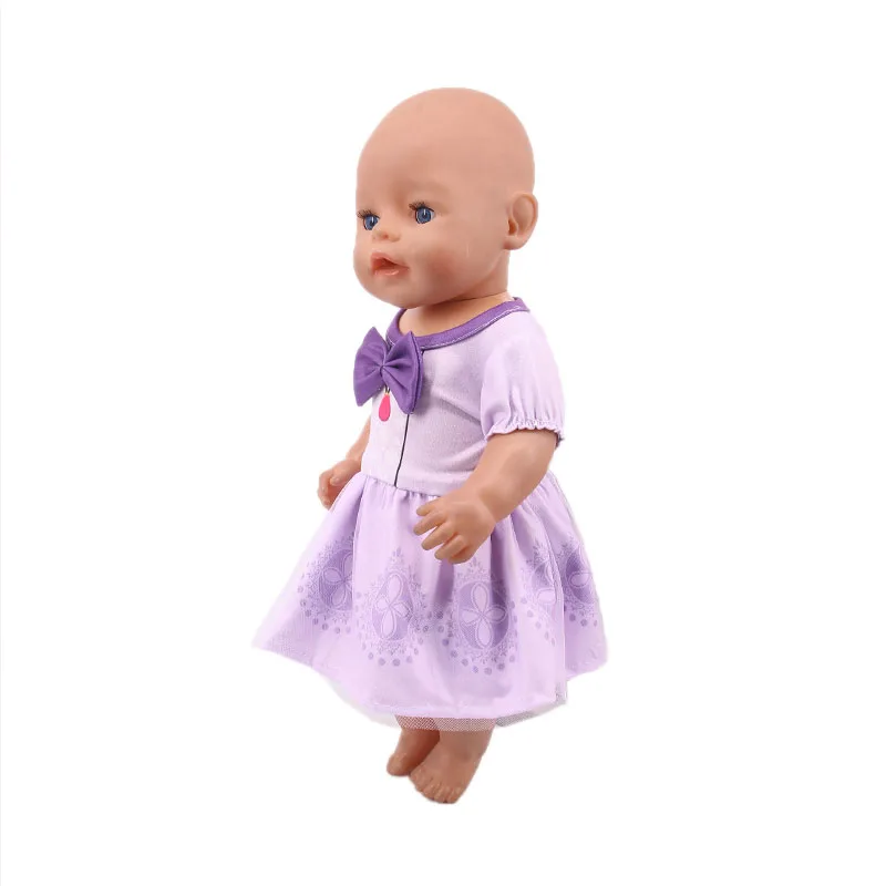 Пурпурный лебедь свитер обувь серия подходит для 18 дюймовых американских и 43 см