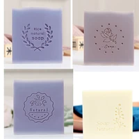 acrylic flower rose resin chapter diy handmade natural soap making clear stamp mini patterns sealing wax tools