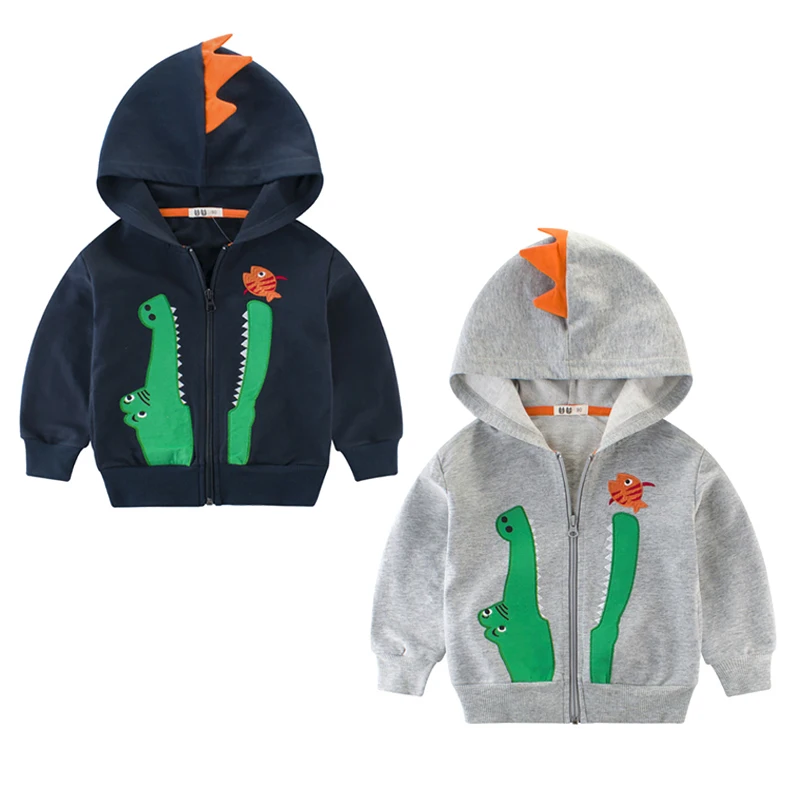 Хлопковая толстовка для мальчиков весна осень 2020 Детская с мультяшным