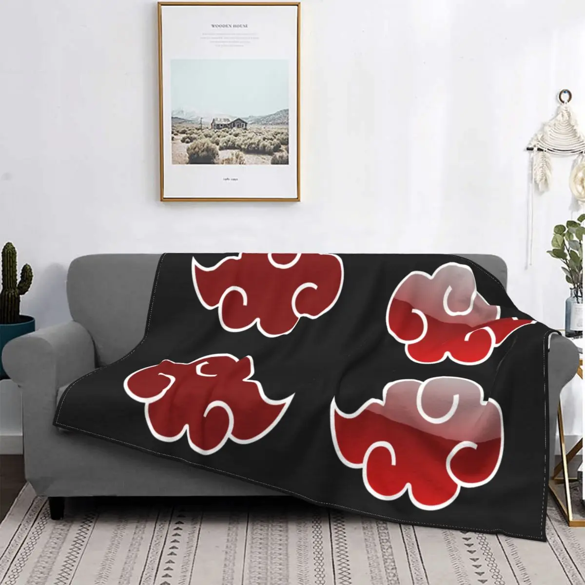

Akatsuki 67-Manta a cuadros para cama, bata, sofa, colcha, funda de cama