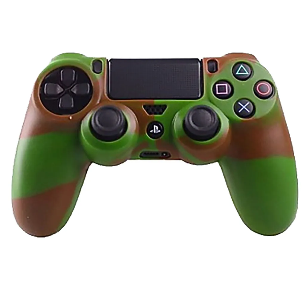 Силиконовый резиновый чехол для playstation 4 PS4 беспроводной контроллер игровые аксессуары Чехлы