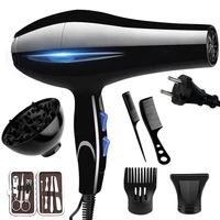 2200w powerful professional hair dryer 5 gear tools dryer negative ion hair dryers electric blow dryer hot cold air blower fan