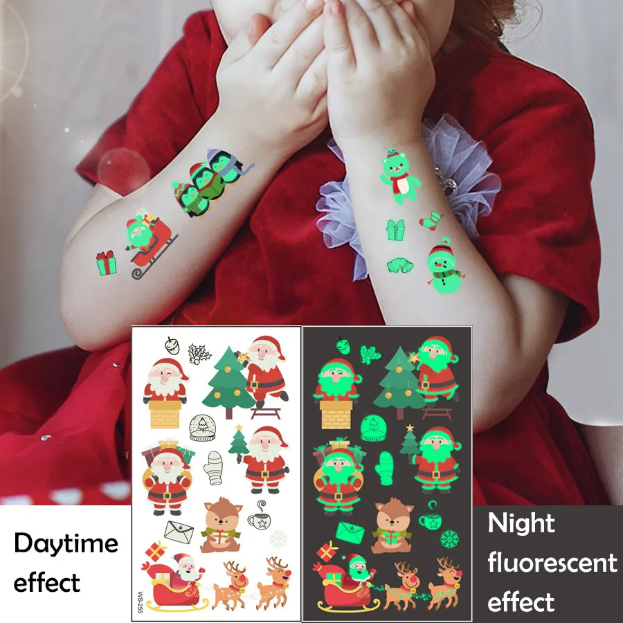 SMATRUL беспроводные световые Сменные наклейки на Рождество наклейка тему