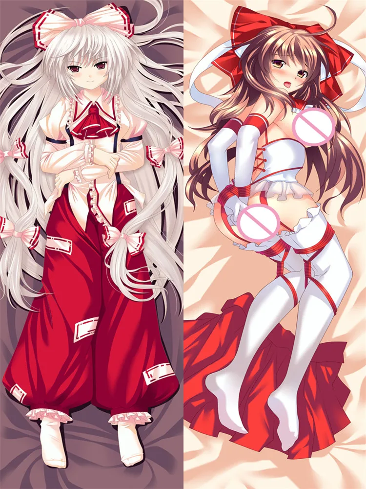 

Fujiwara no Mokou Coscase аниме проект TouHou непроницаемая декоративная наволочка для тела дакимакура обнимающая наволочка