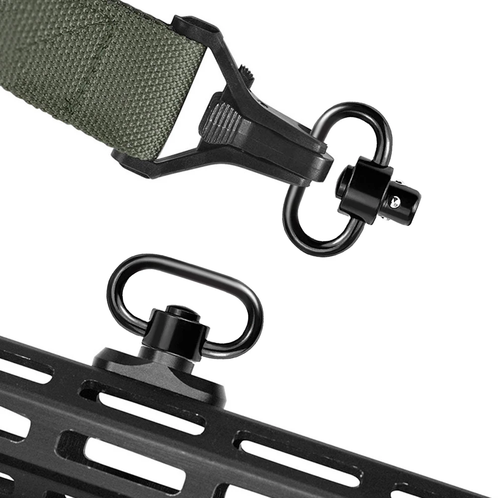 1.25-inch QD Strap Buckles with Swivel Stud Metal Quick Detach/Release Sling Connection Ring Outdoor Hunting Accessories | Спорт и