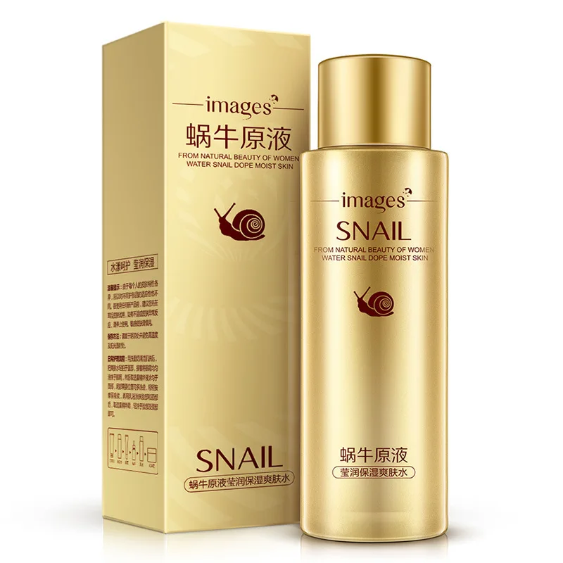 

images Snail Essence Liquid Face Toners Water Tonico Facial Lotion Oil Control Moisturizing Shrink Pore Toner Skin Care