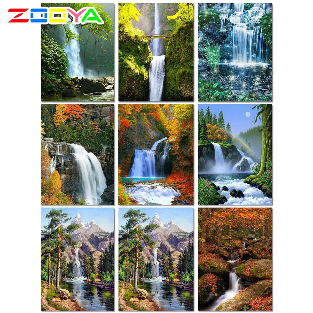 5D Алмазная мозаика вышивка крестиком пейзаж полная квадратная украшение стразы