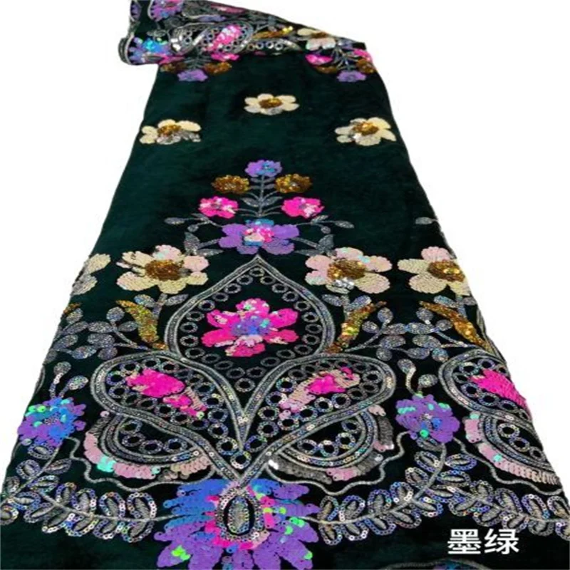 

Африканская кружевная ткань 2021, зеленые высококачественные блестки, Гана, кружевной материал для нигерийского вечернего шитья