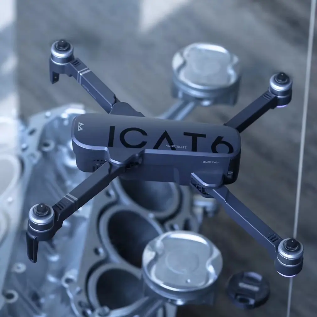 SMRC ICAT6 Профессиональный складной вертолет бесщеточный gps Дрон с камерой HD 4K RC